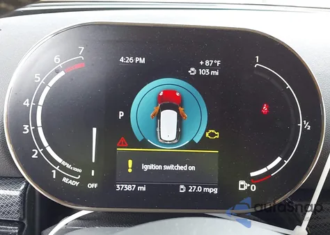 2022 Mini Clubman Cooper S z USA, uszkodzony, nr VIN WMWLV7C09N2R13688